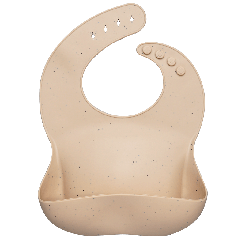 Silicon Breastplate Baby Bib Waterproof Solid Infant Bandana Bibs Newborn Feeding Burp Cloth Bib For Kids 7