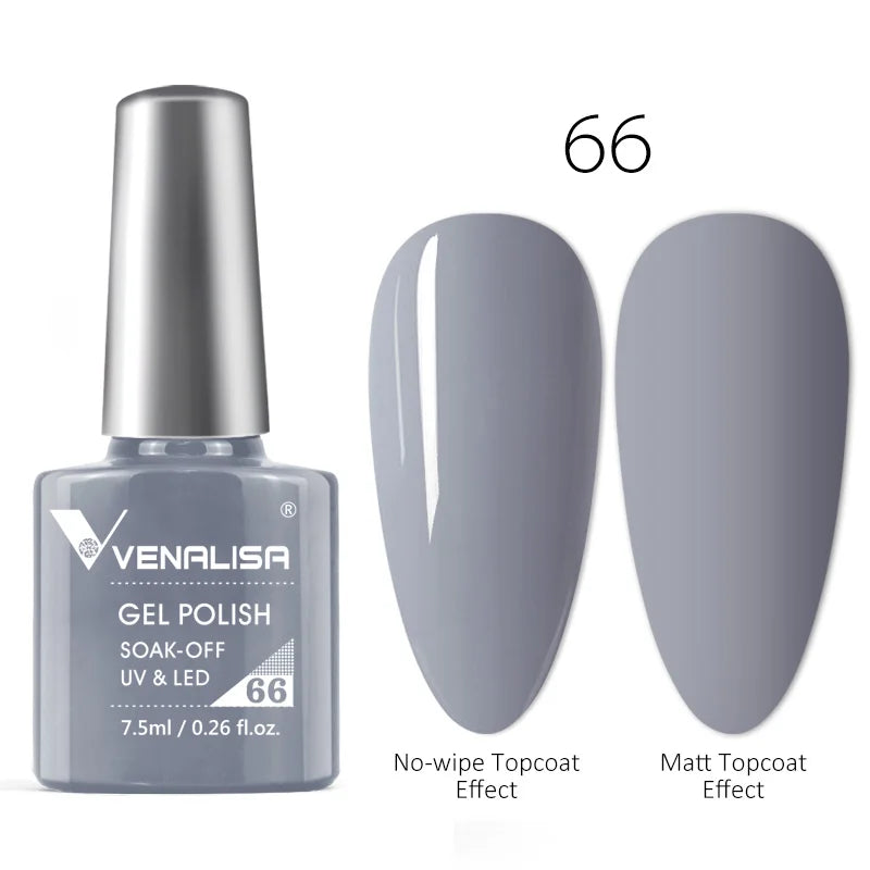 Luxury Color Nail Gel Venalisa Gel Nail Polish Lacquer Soak Off UV LED Long Lasting Nail Gel Varnish Good Price Super Gel Polish 58