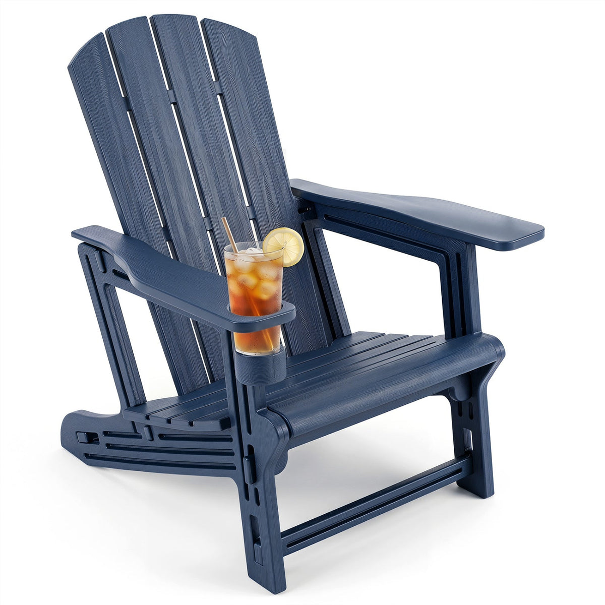 HDPE Adirondack Chair with Realistic Wood Grain 12