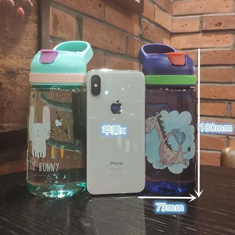 Baby Bottle Infant Newborn Cup Children Learn Feeding Drinking Bottle Kids Straw Juice Water Bottles For Kids 16