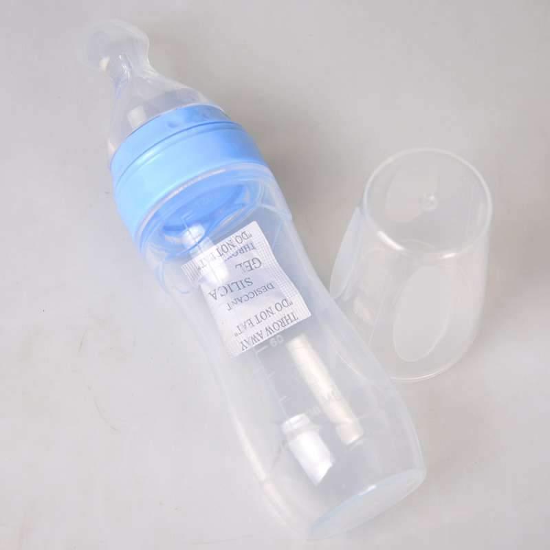 Baby Bottle Leak-proof Food Dispensing Spoon Juice Cereal Feeding Bottle Spoon Food Supplement Bottles For Kids In Modern Design 8