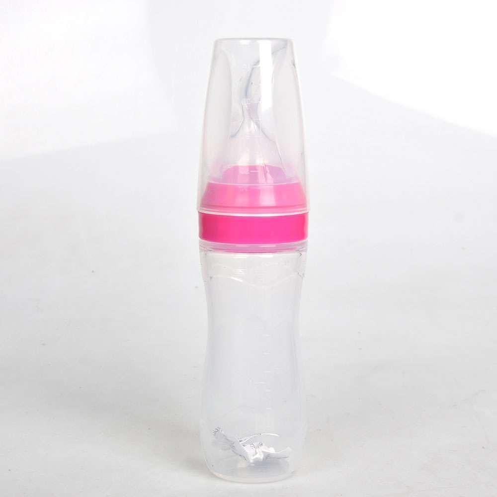 Baby Bottle Leak-proof Food Dispensing Spoon Juice Cereal Feeding Bottle Spoon Food Supplement Bottles For Kids In Modern Design 9