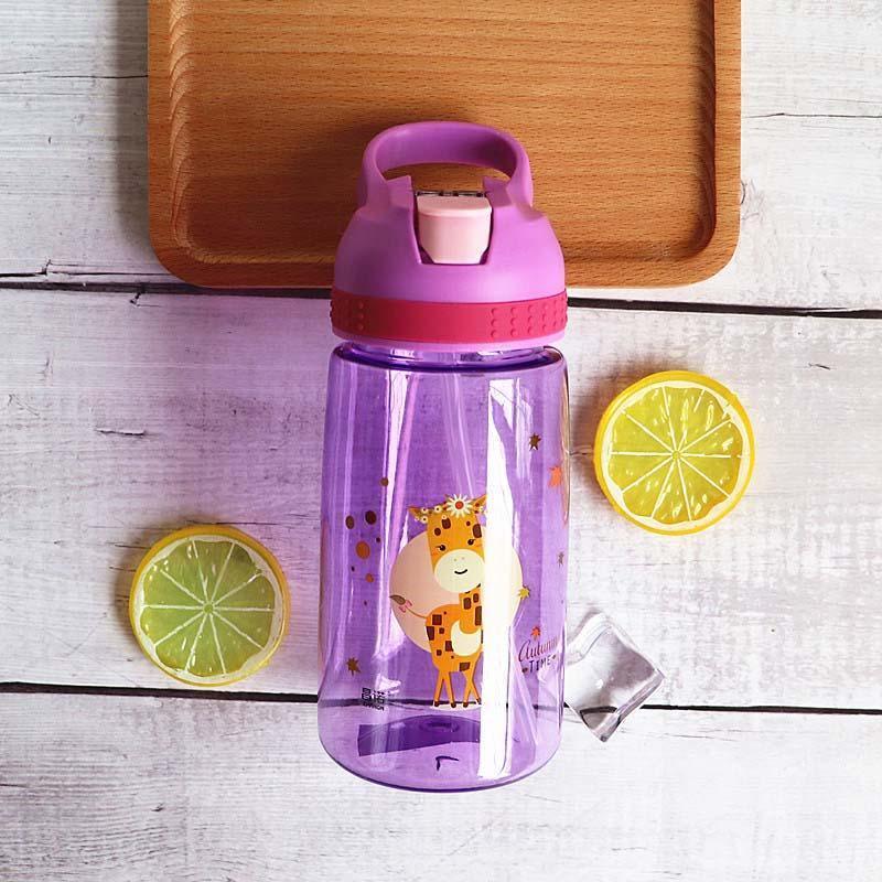 Baby Bottle Infant Newborn Cup Children Learn Feeding Drinking Bottle Kids Straw Juice Water Bottles For Kids 12