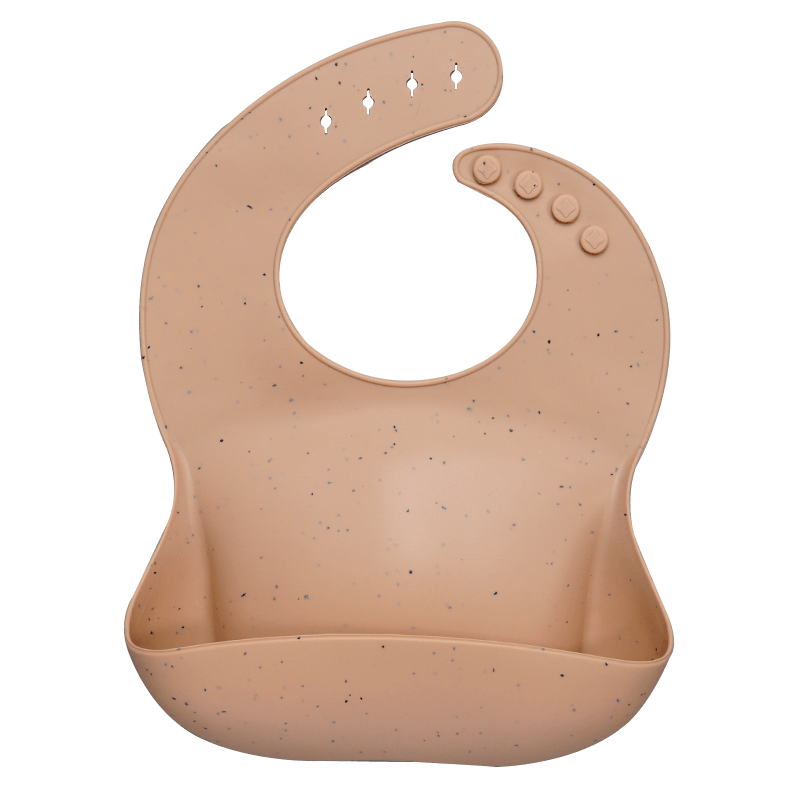 Silicon Breastplate Baby Bib Waterproof Solid Infant Bandana Bibs Newborn Feeding Burp Cloth Bib For Kids 9