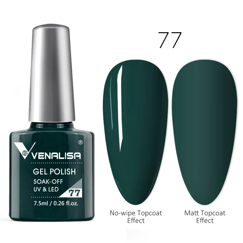 Luxury Color Nail Gel Venalisa Gel Nail Polish Lacquer Soak Off UV LED Long Lasting Nail Gel Varnish Good Price Super Gel Polish 9