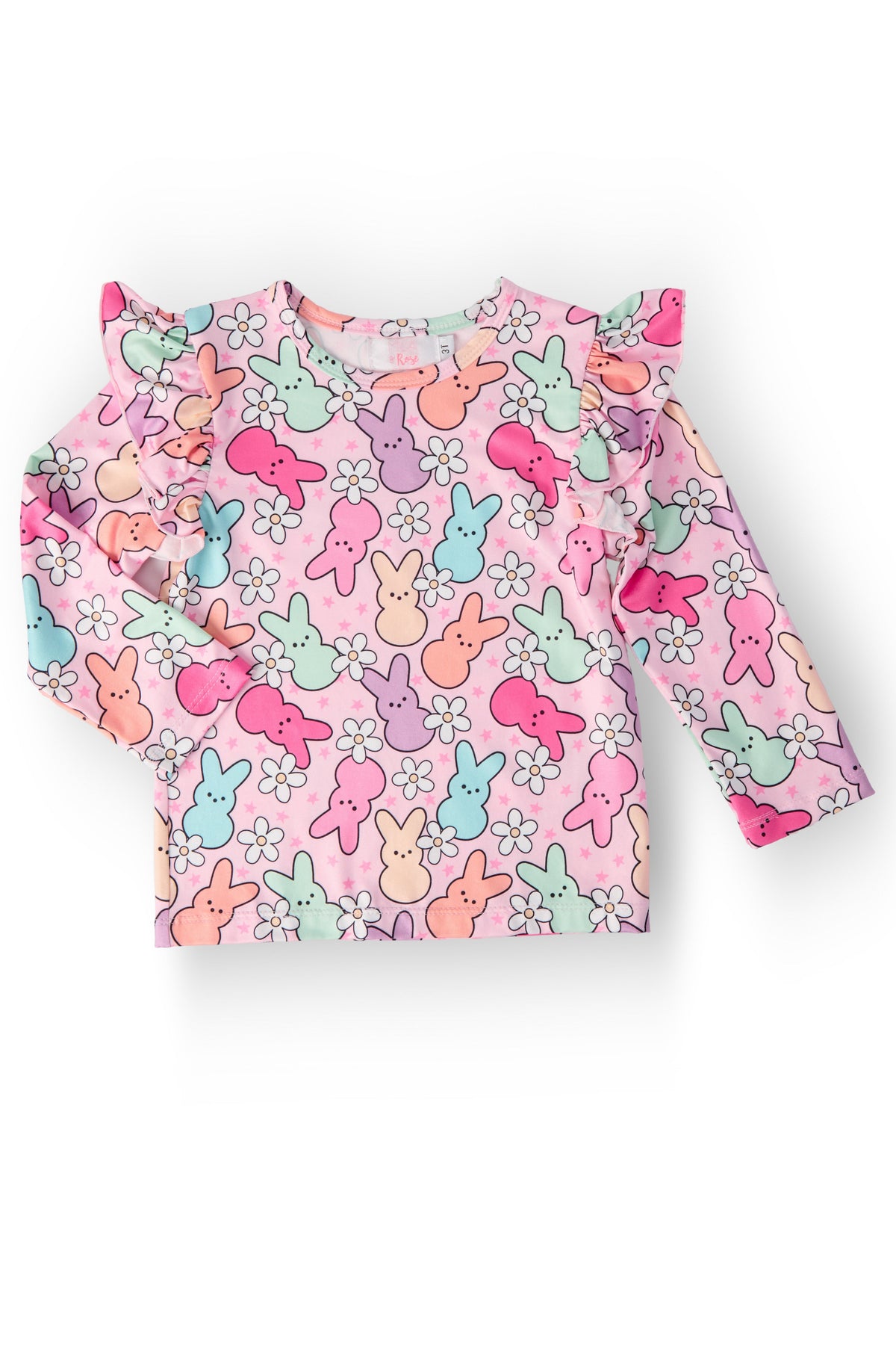 Hangin with My Peeps L/S Ruffle Tee 1