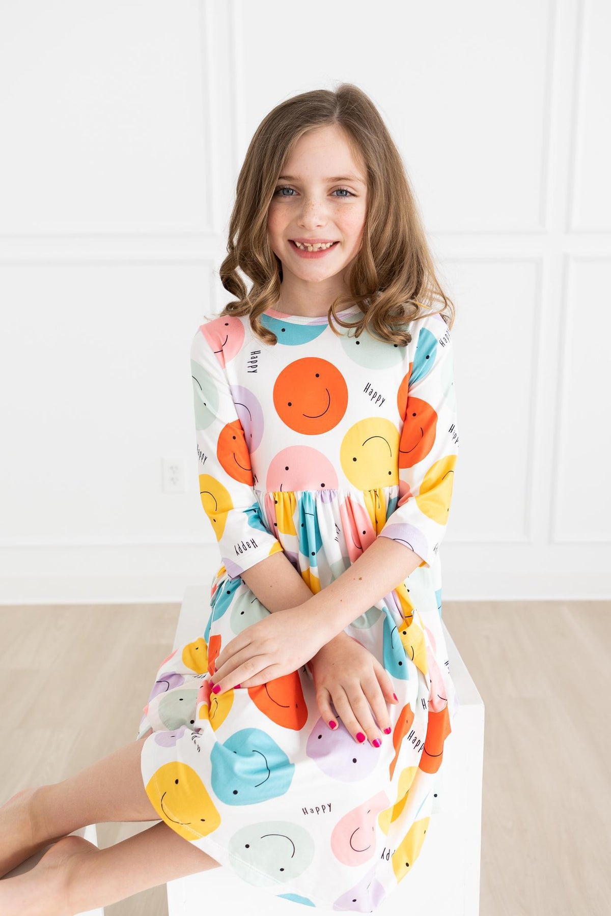 Happy Days 3/4 Pocket Twirl Dress 7