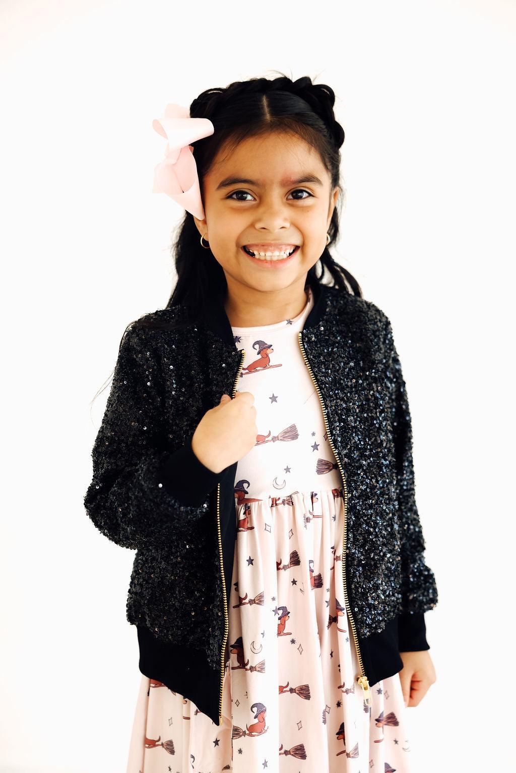 Happy Howl-oween 3/4 Sleeve Pocket Twirl Dress 6