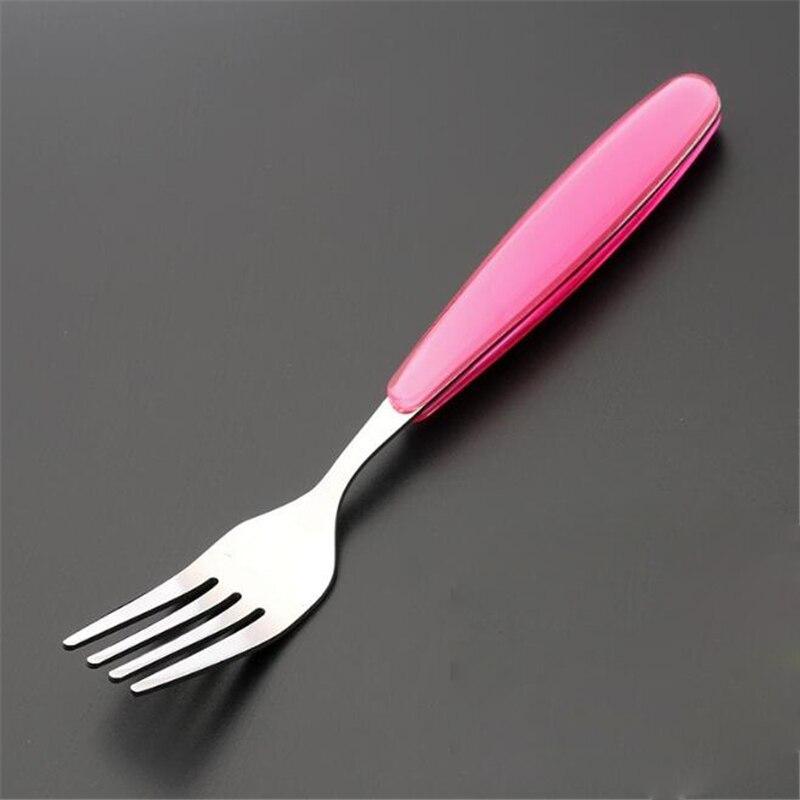 Baby Gadgets Tableware Set Children Utensil Stainless Steel Toddler Dinnerware Cutlery Cartoon Infant Food Feeding Spoon and Fork 16