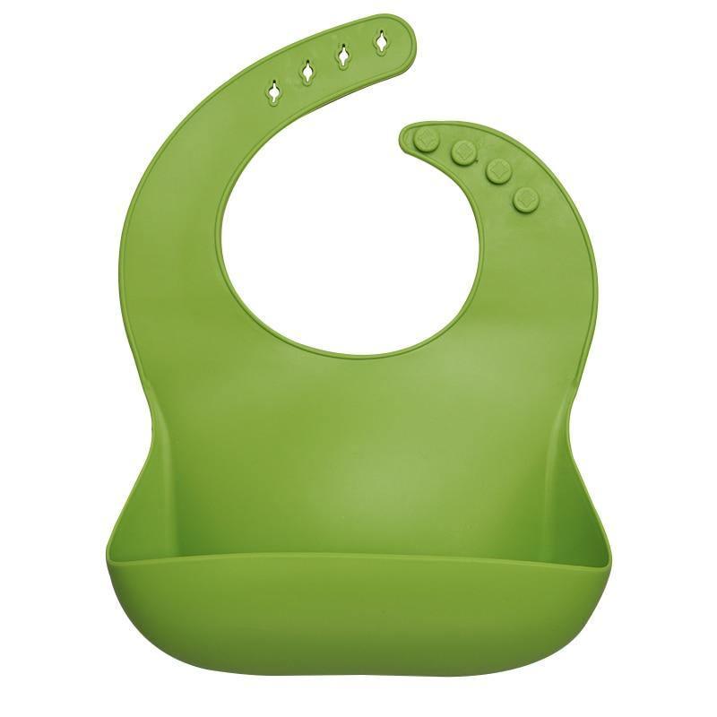 Silicon Breastplate Baby Bib Waterproof Solid Infant Bandana Bibs Newborn Feeding Burp Cloth Bib For Kids 37