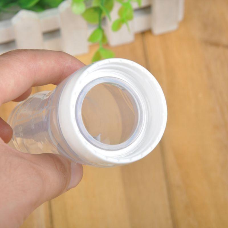 Silicone Baby Bottle With Spoon Food Supplement Bottles Squeeze Spoon Milk Feeding Bottle Cup For Baby and Kids 3
