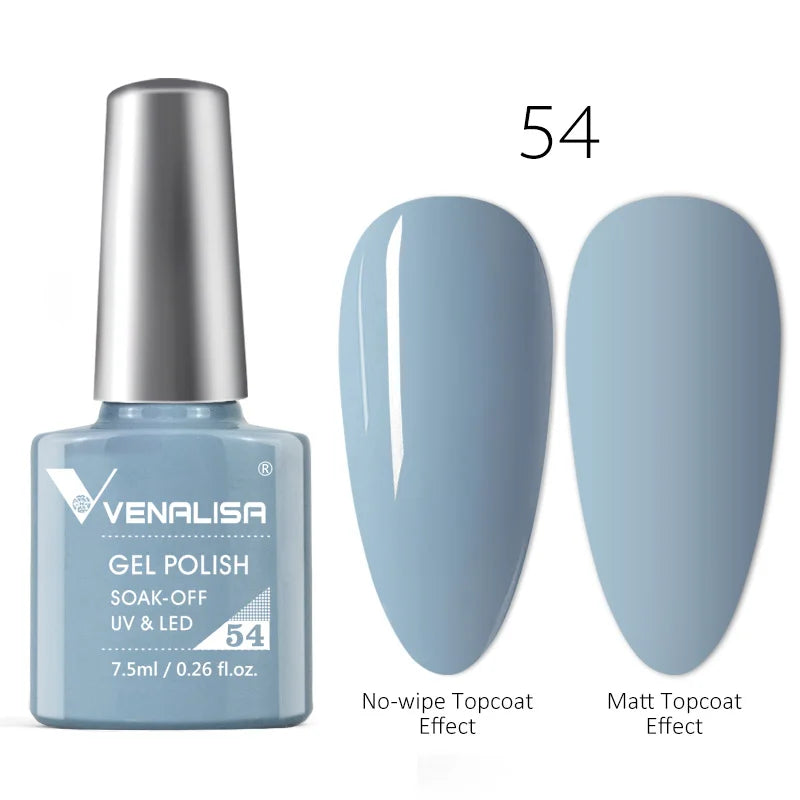 Luxury Color Nail Gel Venalisa Gel Nail Polish Lacquer Soak Off UV LED Long Lasting Nail Gel Varnish Good Price Super Gel Polish 47