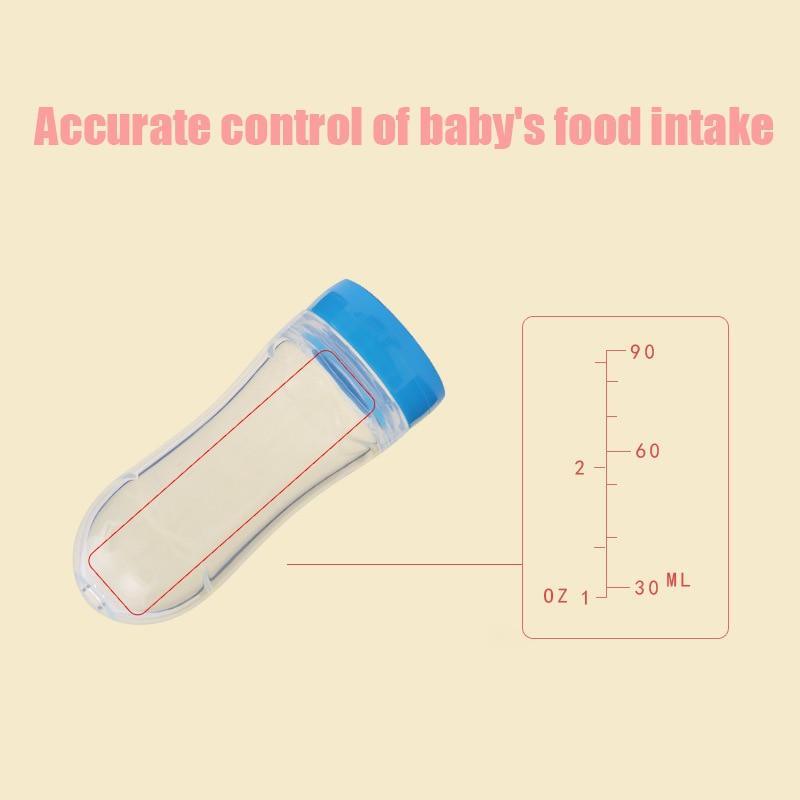 New Modern Baby Bottle  Spoon Feeder Dropper Silicone Spoons for Feeding Medicine Kids Toddler Cutlery Utensils Children Accessories Newborn Bottle Spoon Ideal For Travel 6
