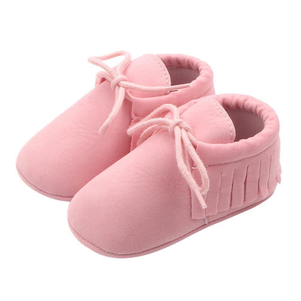 Newborn Baby Shoes Girls Boys Soft Warm Leather Prewalker Anti-slip Shoes Canvas Sports Sneakers Footwear Shoes 15