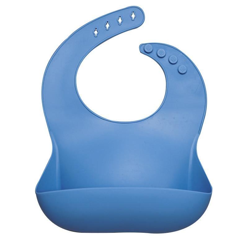 Silicon Breastplate Baby Bib Waterproof Solid Infant Bandana Bibs Newborn Feeding Burp Cloth Bib For Kids 38