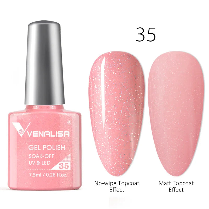 Luxury Color Nail Gel Venalisa Gel Nail Polish Lacquer Soak Off UV LED Long Lasting Nail Gel Varnish Good Price Super Gel Polish 31