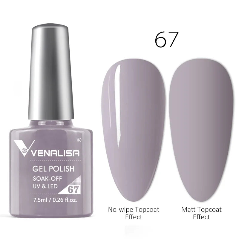 Luxury Color Nail Gel Venalisa Gel Nail Polish Lacquer Soak Off UV LED Long Lasting Nail Gel Varnish Good Price Super Gel Polish 45