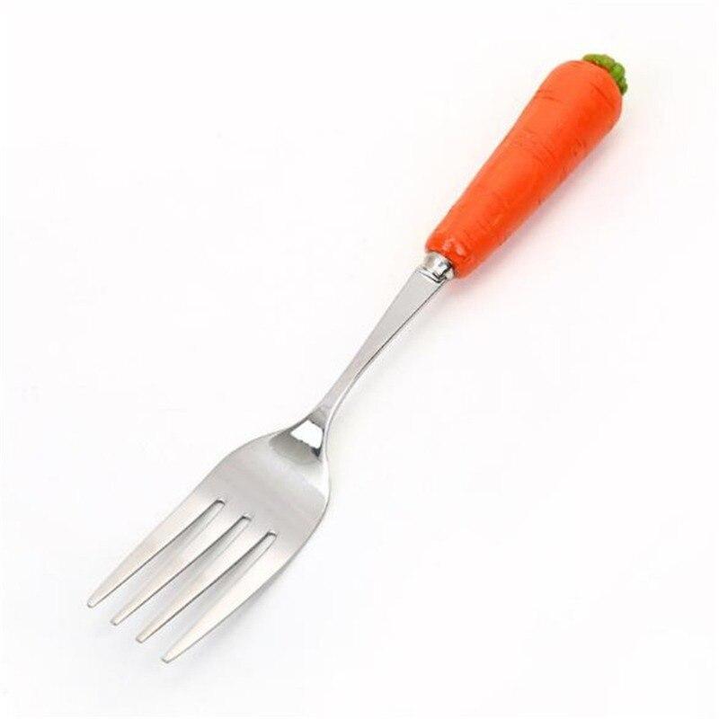 Baby Gadgets Tableware Set Children Utensil Stainless Steel Toddler Dinnerware Cutlery Cartoon Infant Food Feeding Spoon and Fork 12