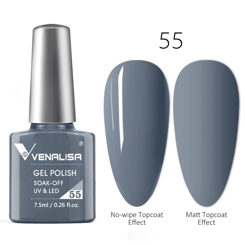Luxury Color Nail Gel Venalisa Gel Nail Polish Lacquer Soak Off UV LED Long Lasting Nail Gel Varnish Good Price Super Gel Polish 50