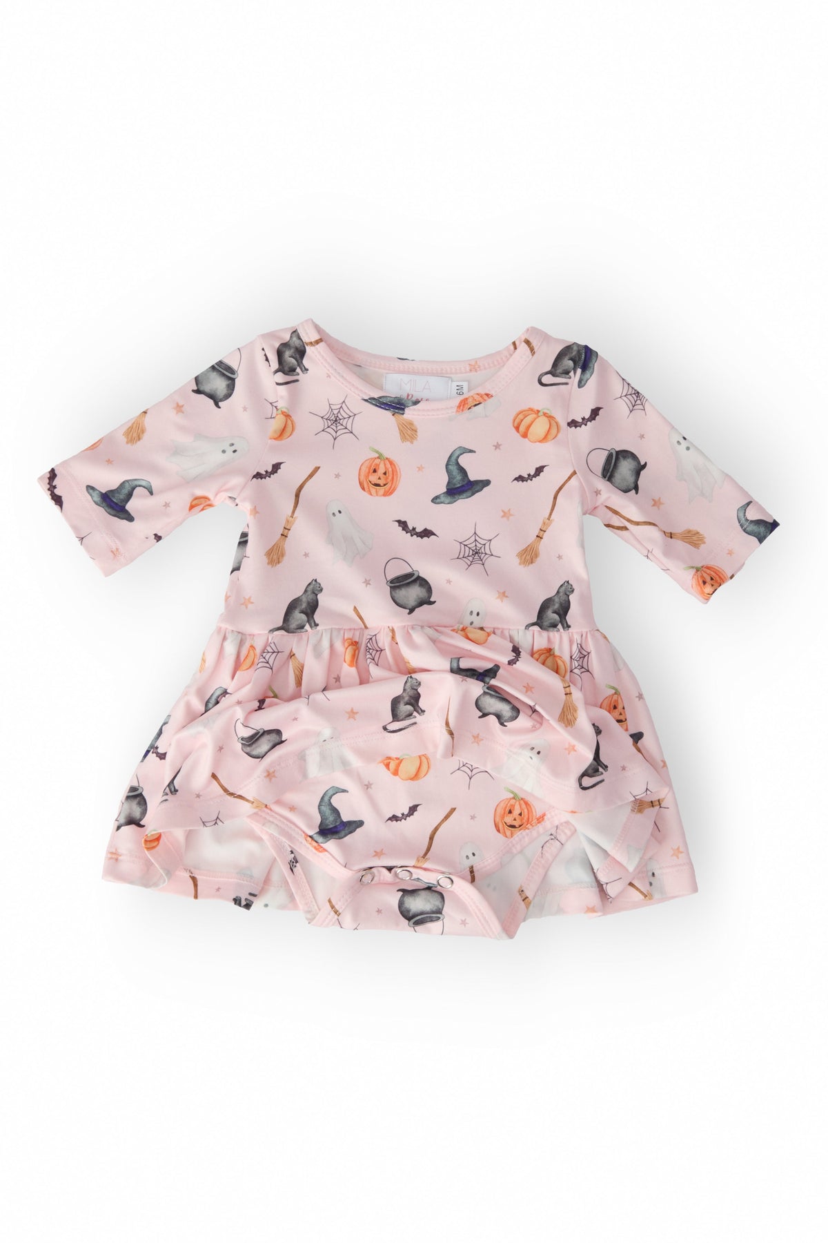 Hey Boo 3/4 Sleeve Twirl Bodysuit 2