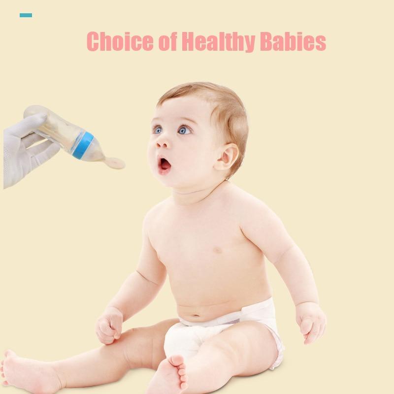 New Modern Baby Bottle  Spoon Feeder Dropper Silicone Spoons for Feeding Medicine Kids Toddler Cutlery Utensils Children Accessories Newborn Bottle Spoon Ideal For Travel 3