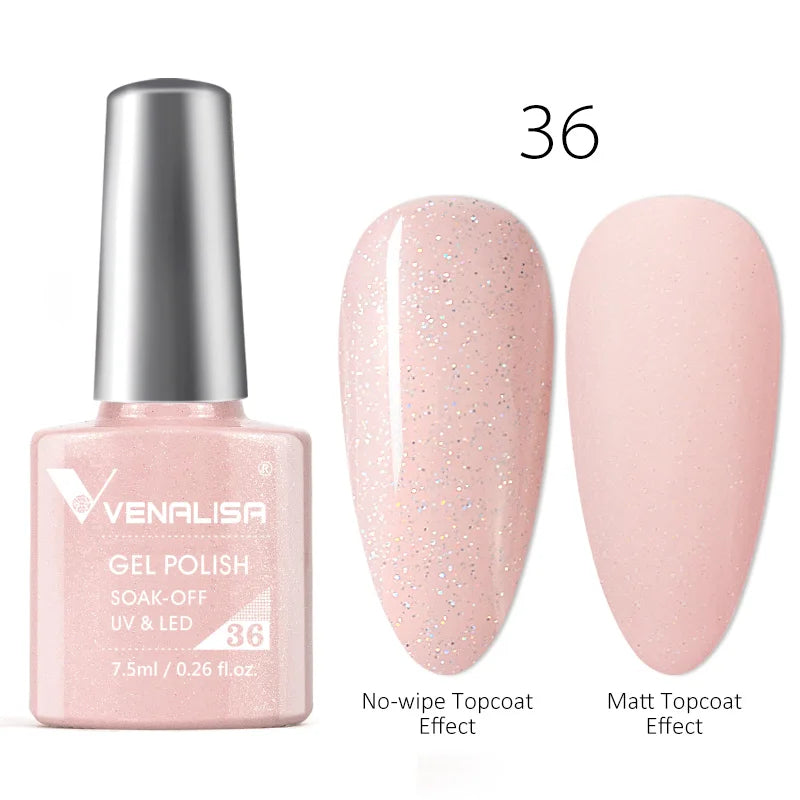 Luxury Color Nail Gel Venalisa Gel Nail Polish Lacquer Soak Off UV LED Long Lasting Nail Gel Varnish Good Price Super Gel Polish 32