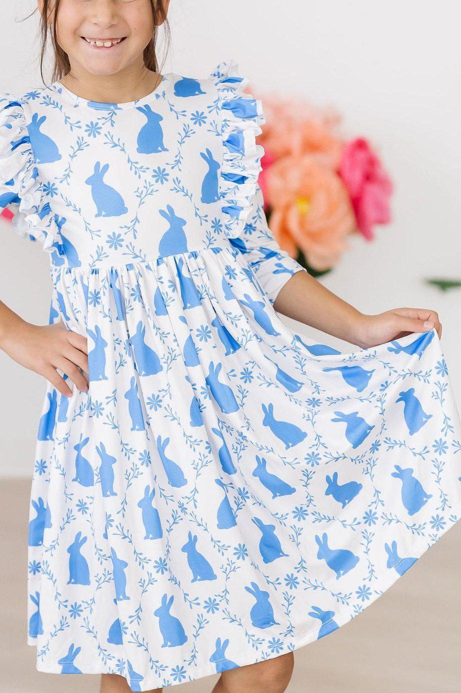 Hop 'til You Drop Ruffle Twirl Dress 3