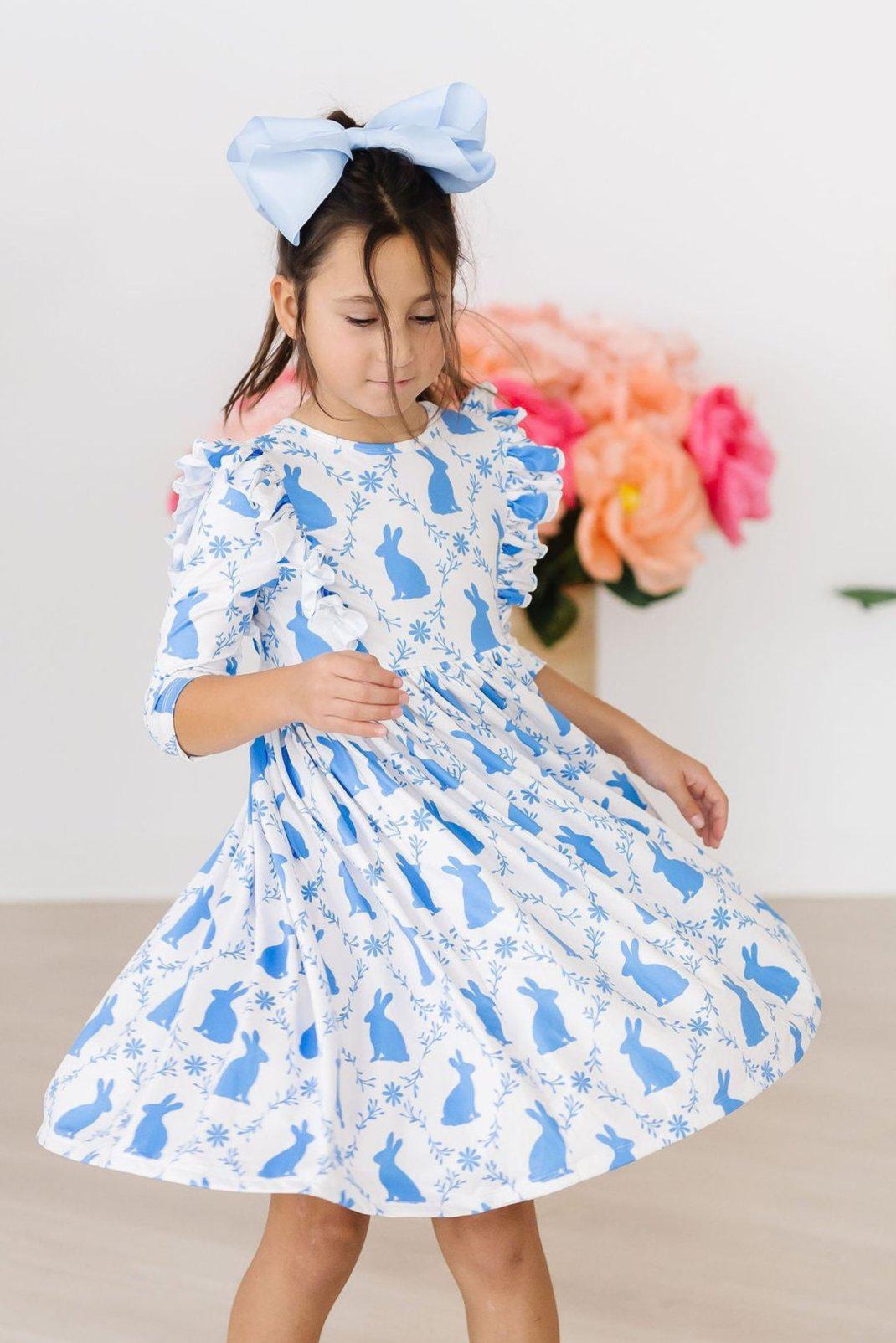 Hop 'til You Drop Ruffle Twirl Dress 4