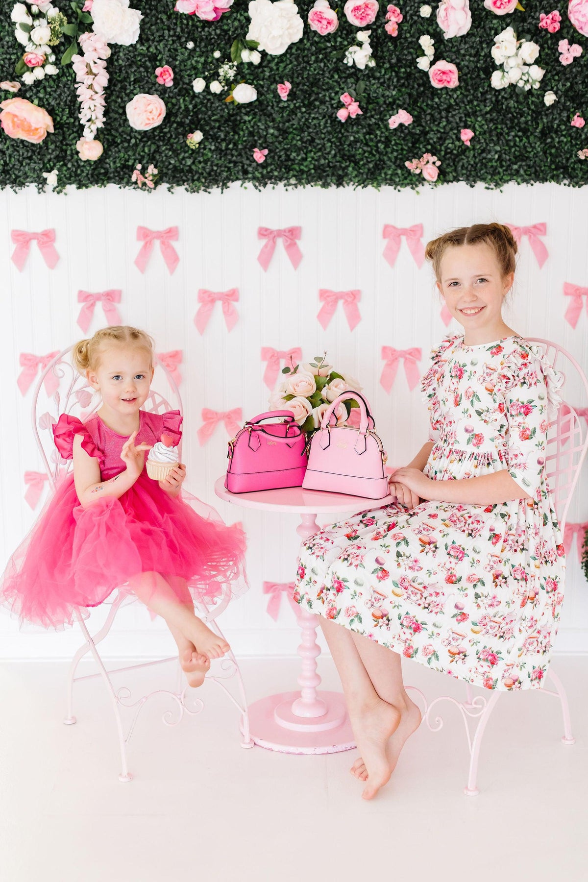 Hot Pink Shimmer Tutu Dress 2