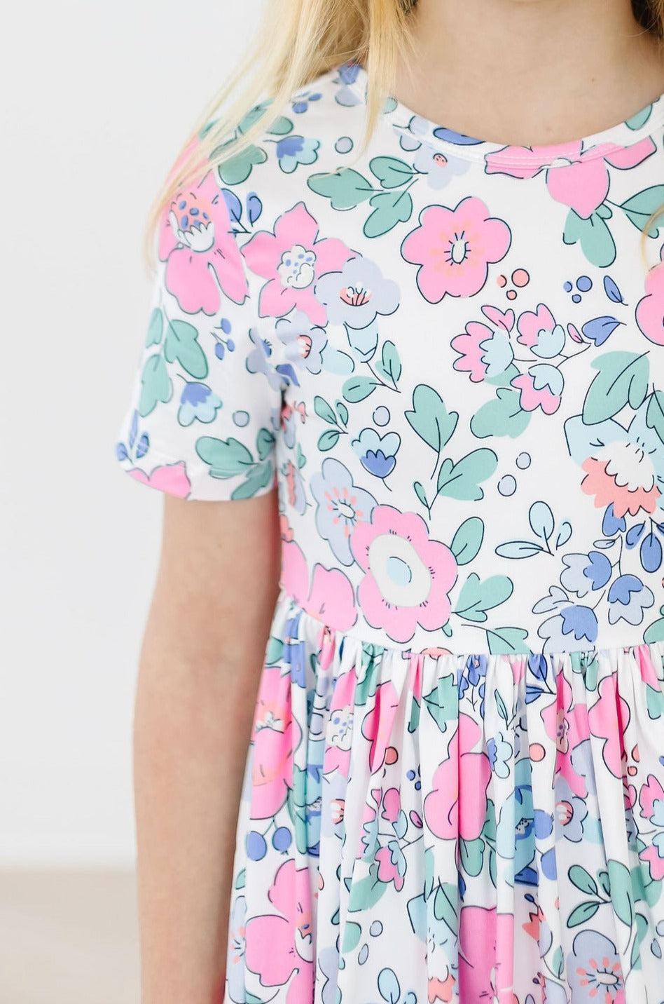Hydrangea S/S Pocket Twirl Dress 2