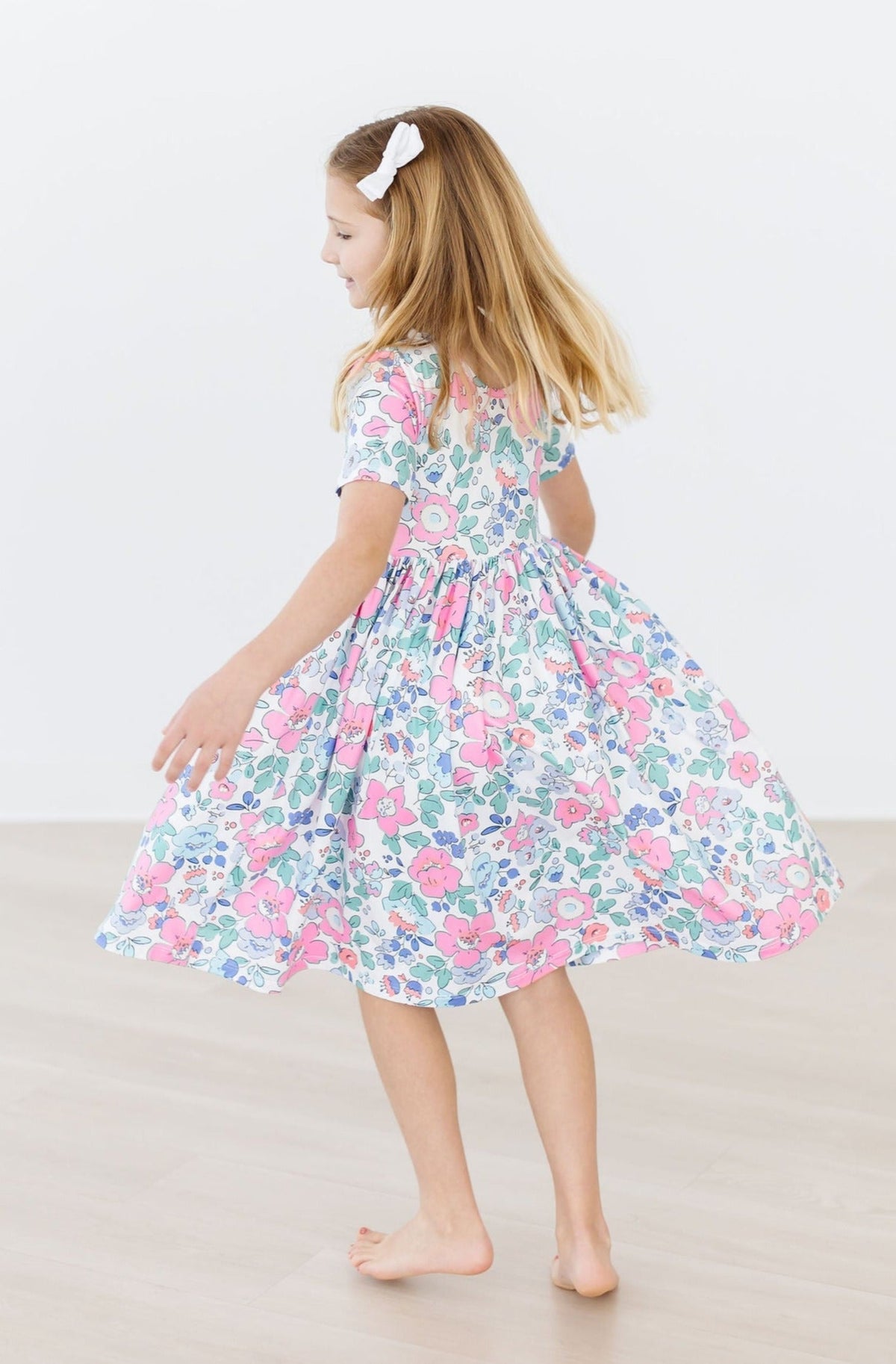Hydrangea S/S Pocket Twirl Dress 1