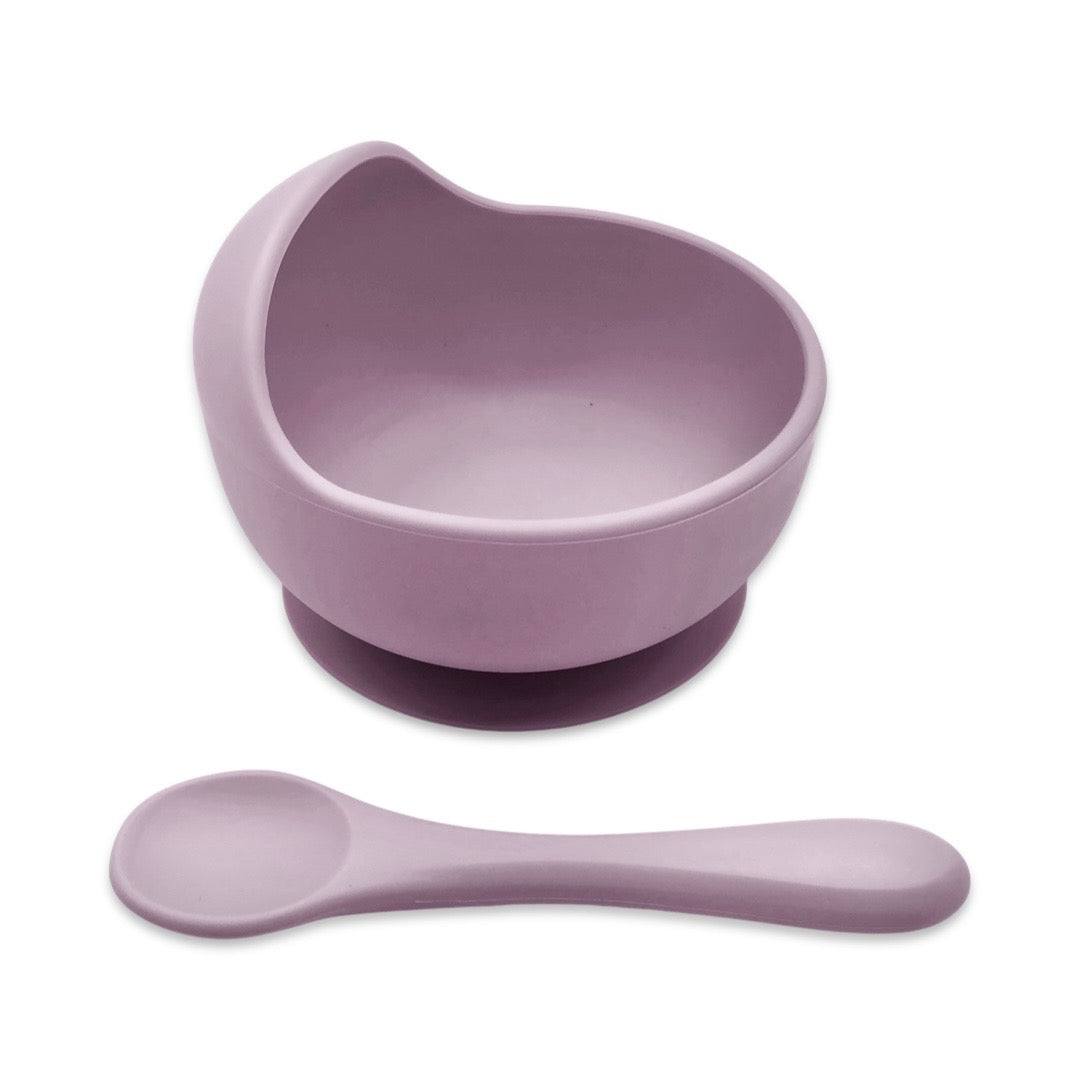 Bowl & Spoon Set, Baby/Toddler, HeyPEACOCK, Food-Grade Silicone 1