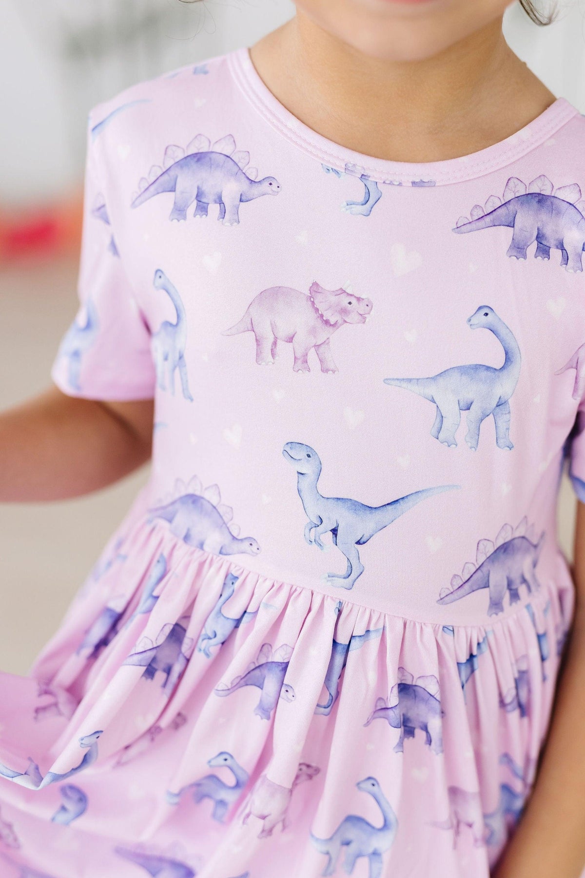 Jurassic Joy S/S Pocket Twirl Dress 2