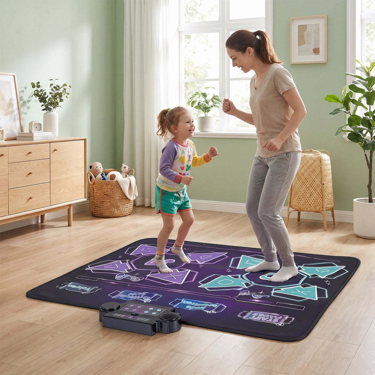 Electronic Kids Dance Mat with 8 Songs & LED Lights 1