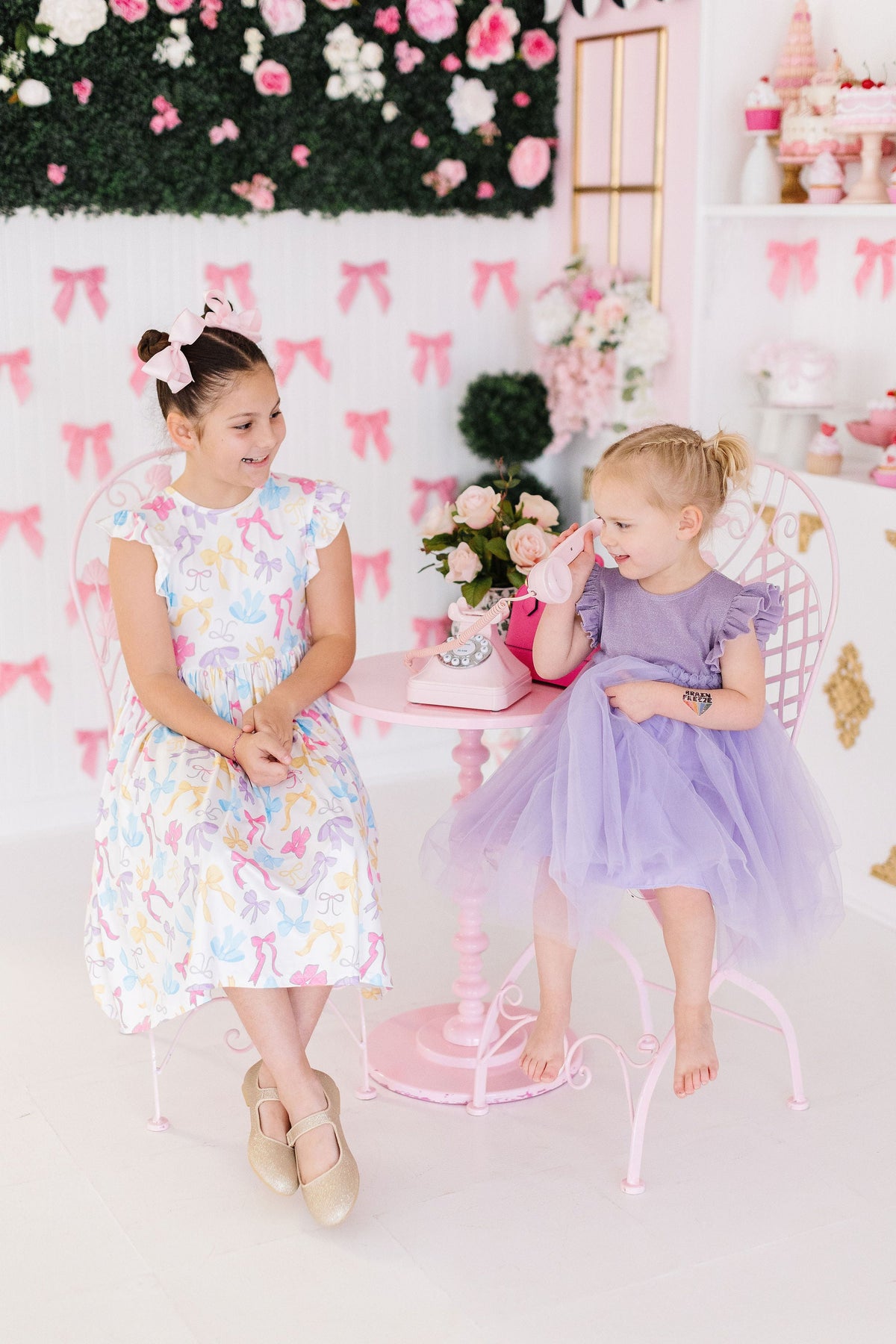 Bow-tastic Flutter Sleeve Twirl Dress 6