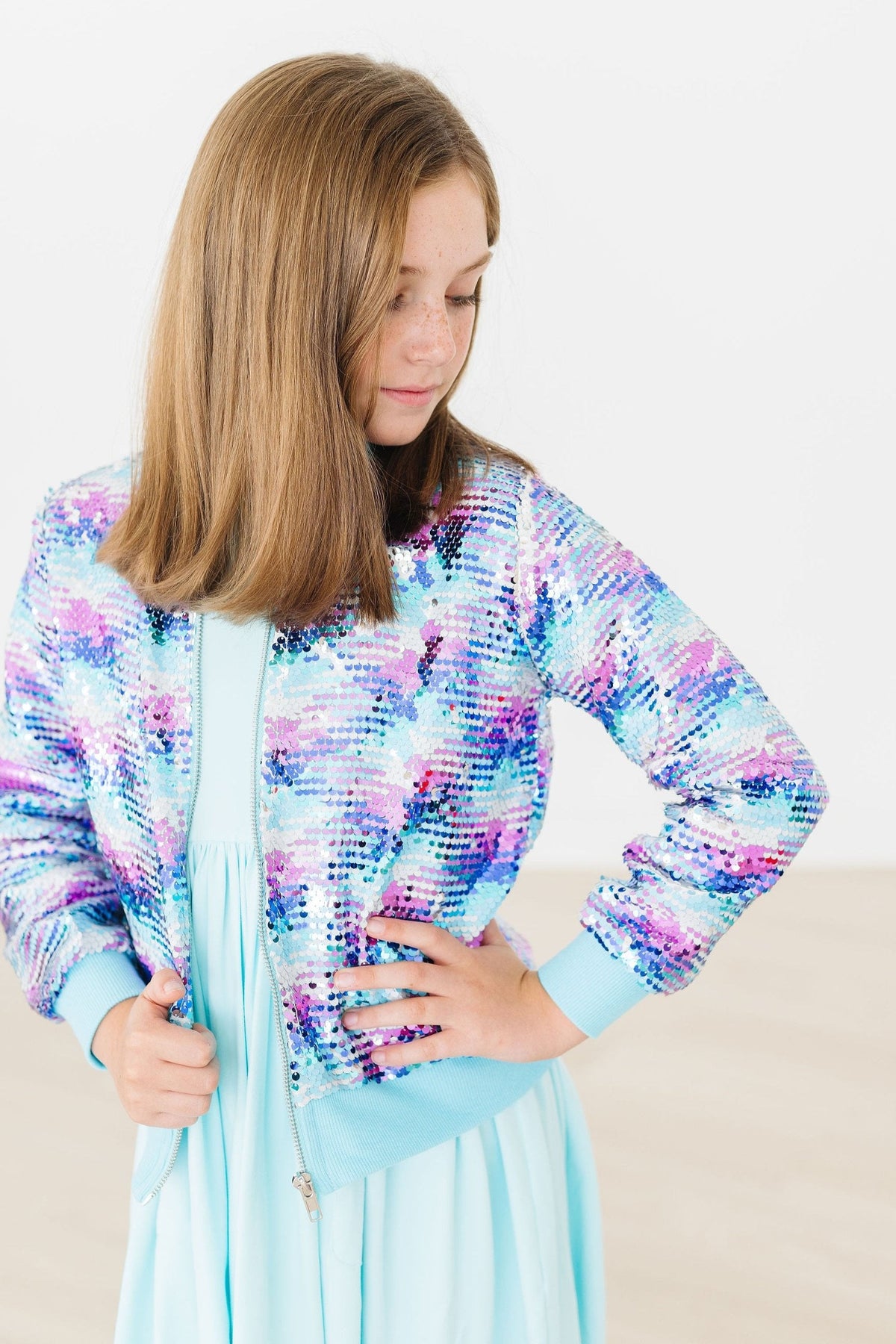 Mermaid Flip Sequin Jacket 3
