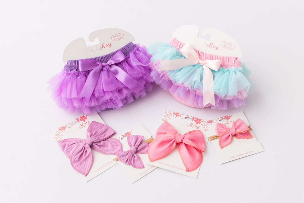 Lavender Ruffle Tutu Bloomer 3