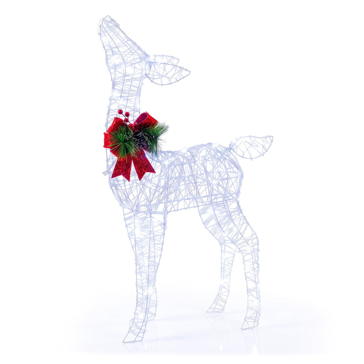 Lighted Christmas Reindeer Decoration with 50 LED Lights 1