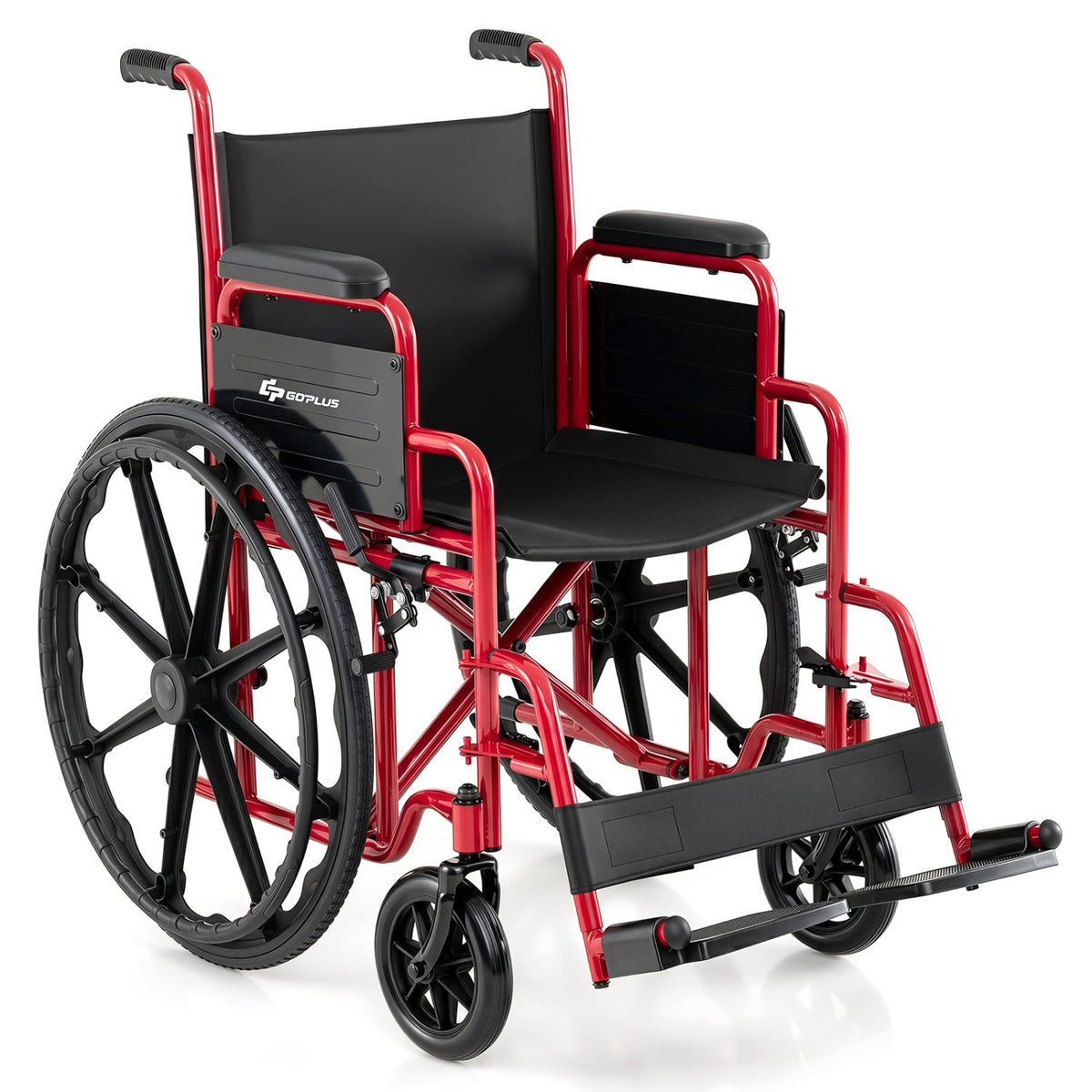 Folding Wheelchair for Adults with Swing-Away Footrest 10
