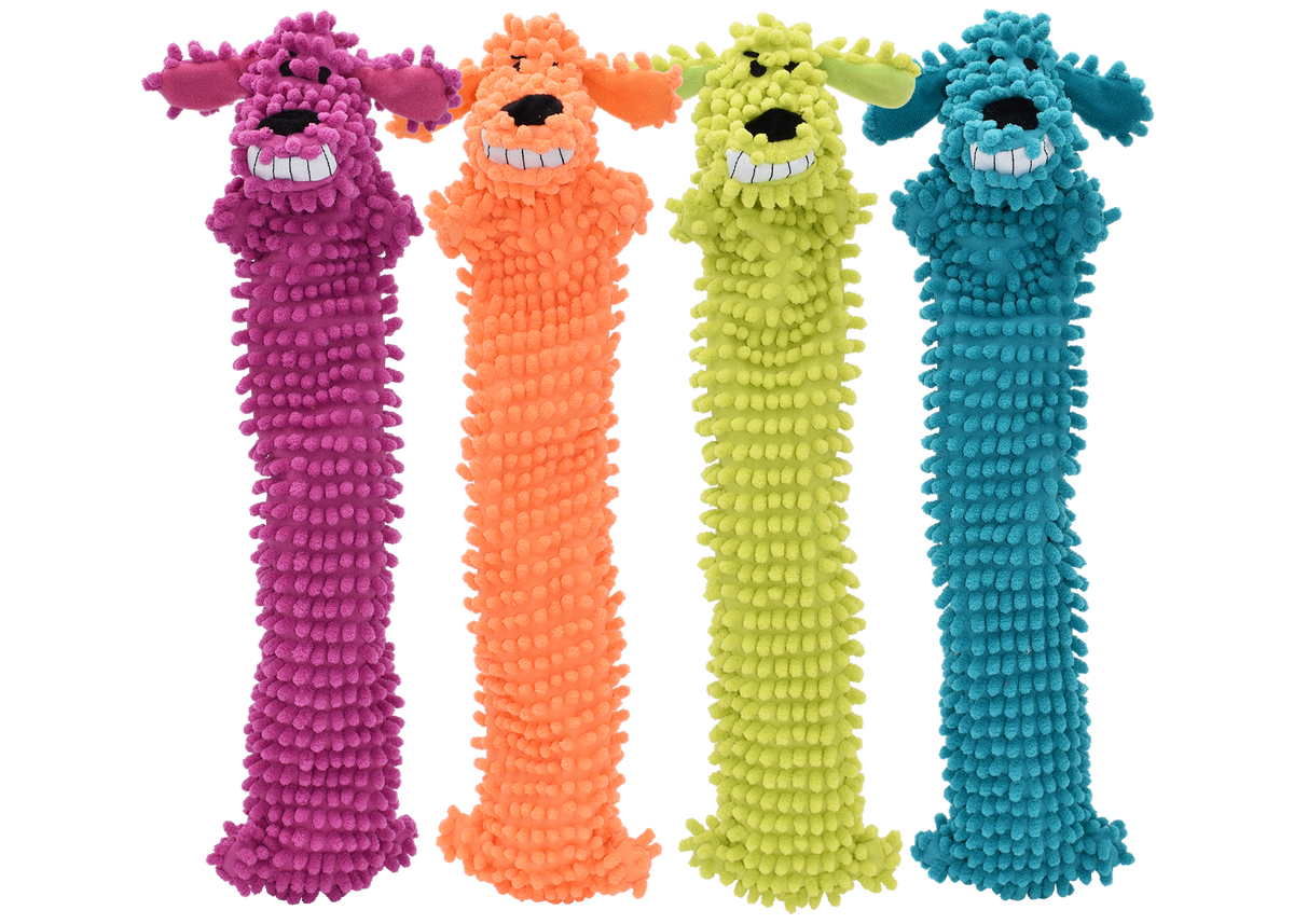 Multipet Loofa® 'Floppy' - Assorted Colors 12"