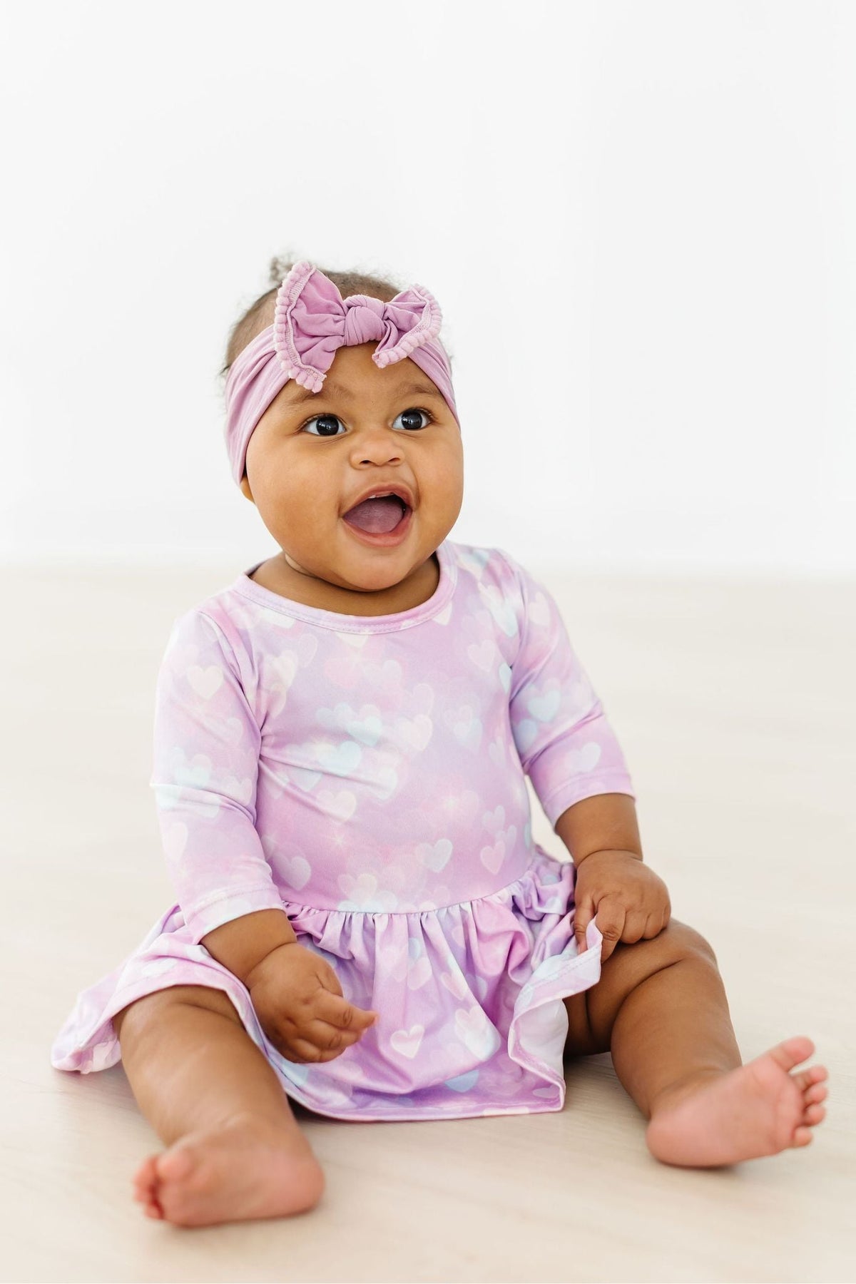Love Story 3/4 Sleeve Twirl Bodysuit 2