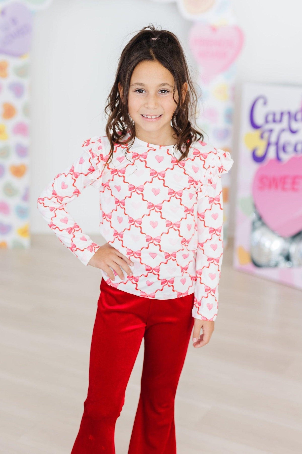 Lovebug L/S Ruffle Tee 5