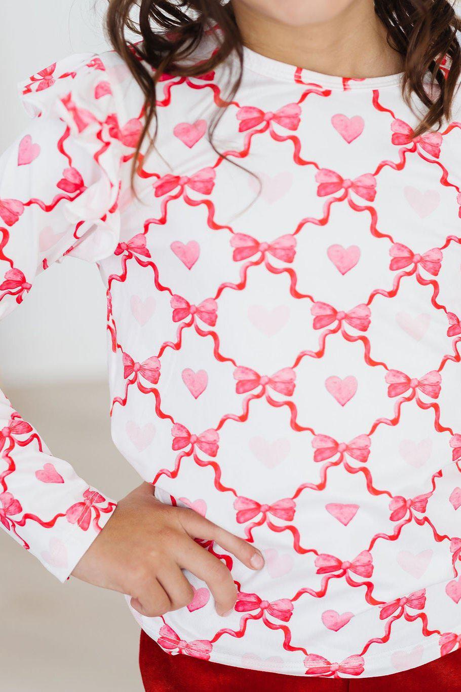 Lovebug L/S Ruffle Tee 3