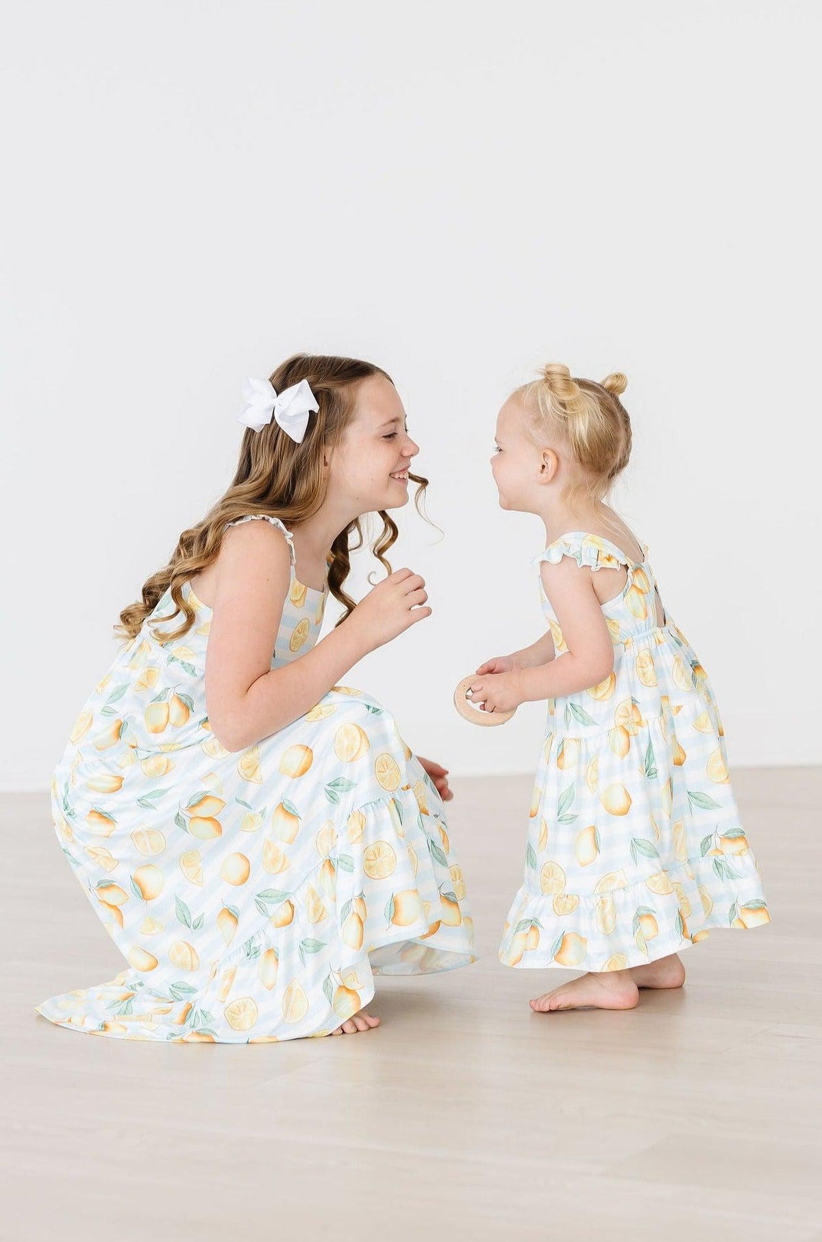 Lovely Lemons Ruffle Maxi Dress 3