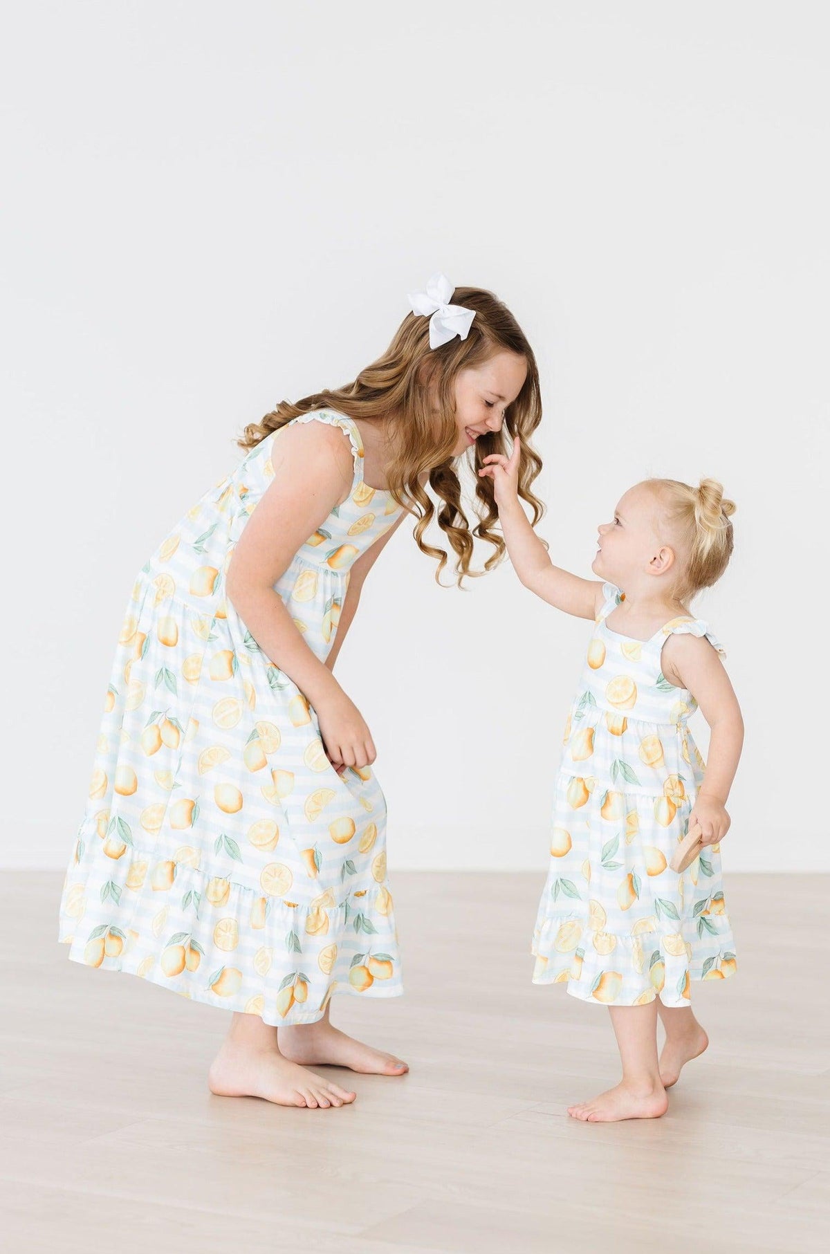Lovely Lemons Ruffle Maxi Dress 1