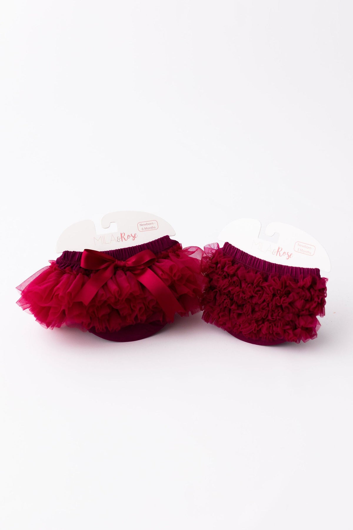 Maroon Ruffle Tutu Bloomer 4