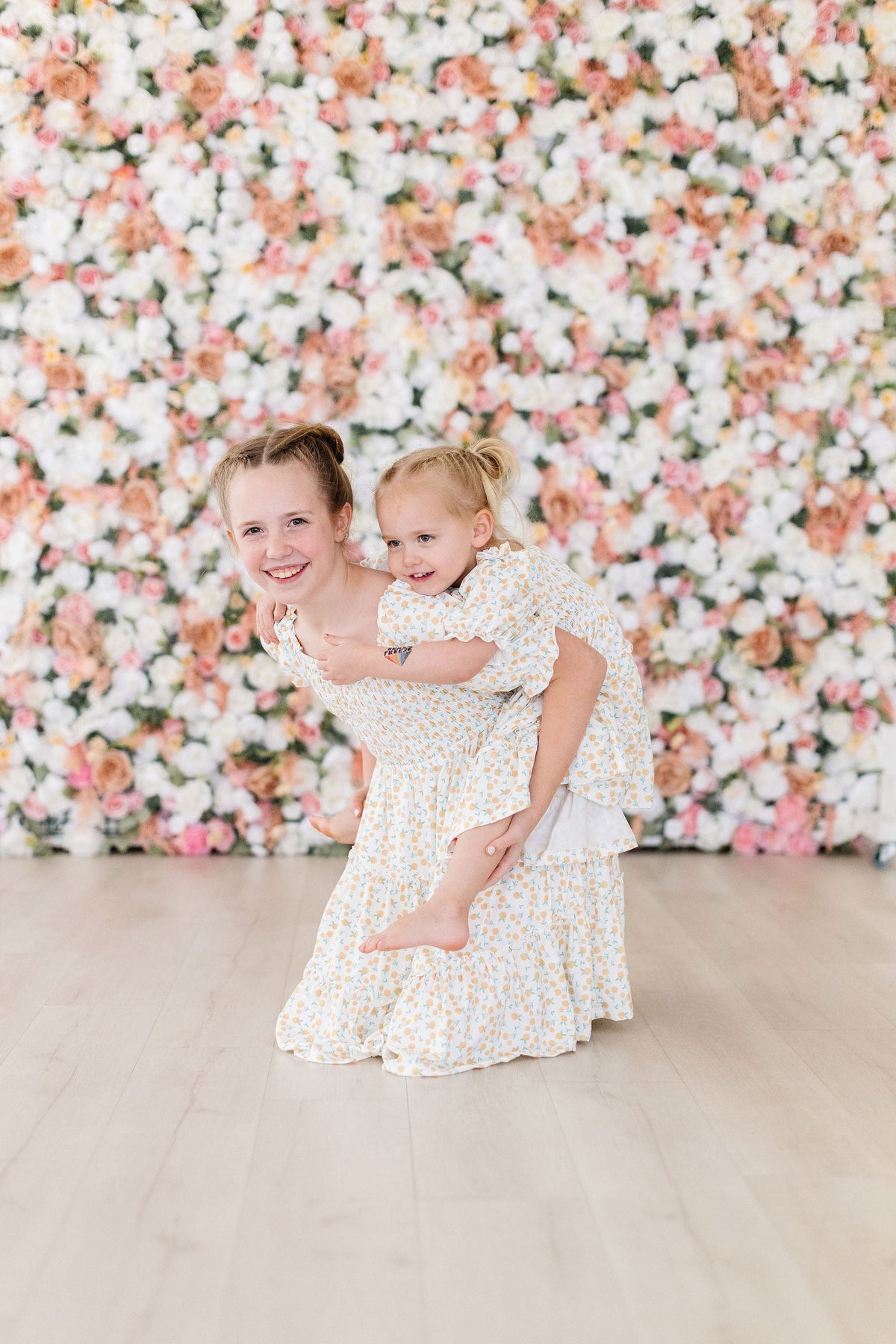 Marvelous Marigolds Smocked Ruffle Dress 5