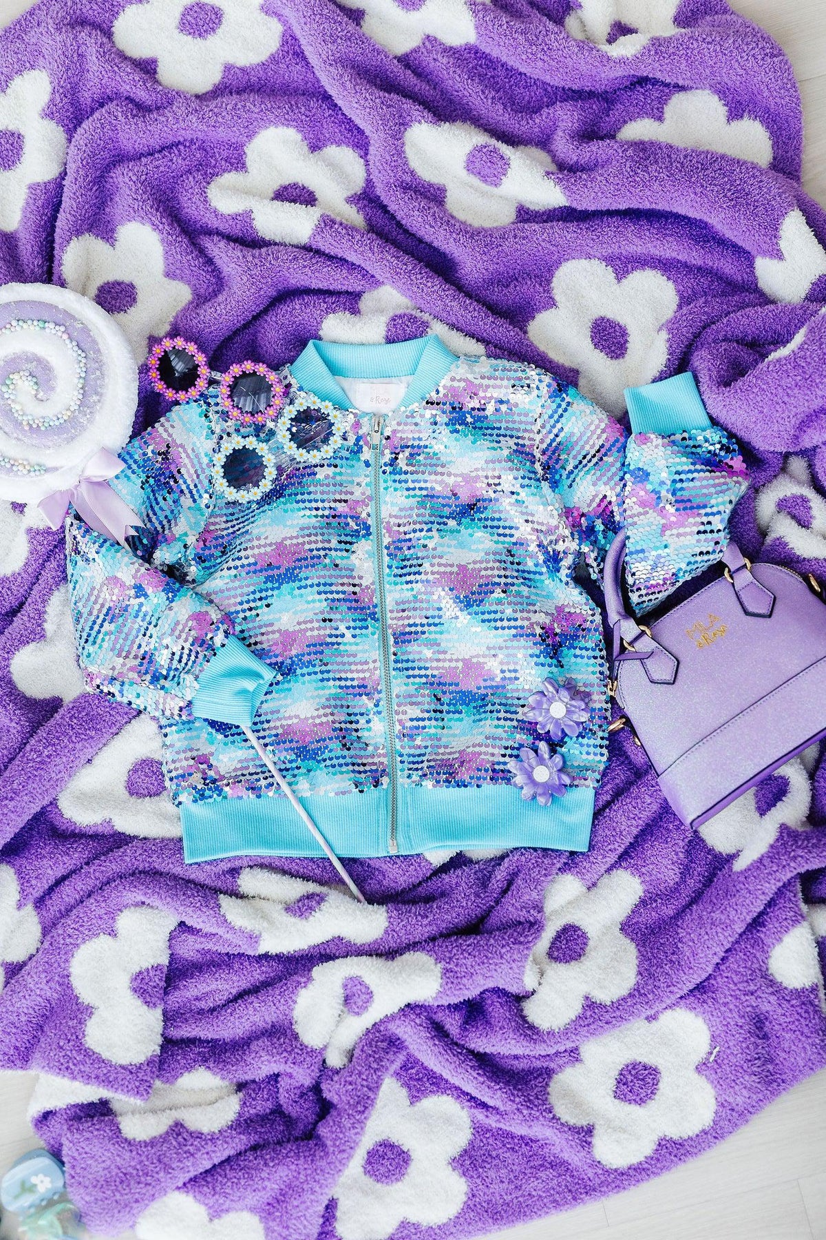 Mermaid Flip Sequin Jacket 2