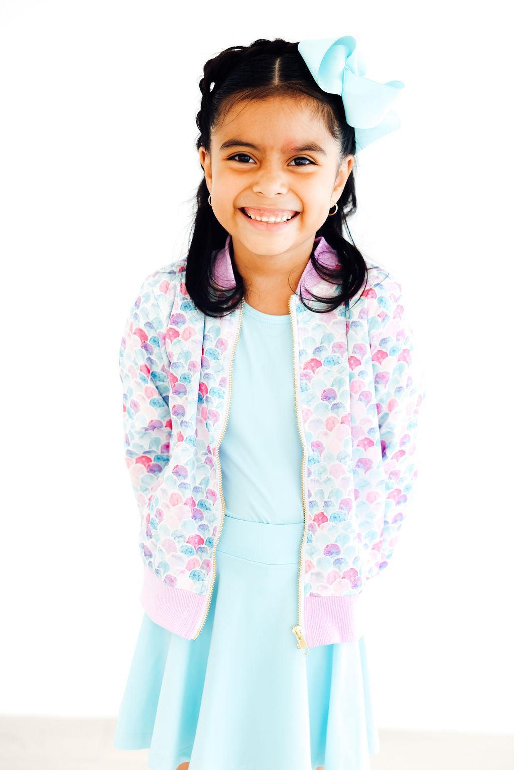 Mermaid Scales Satin Jacket 2