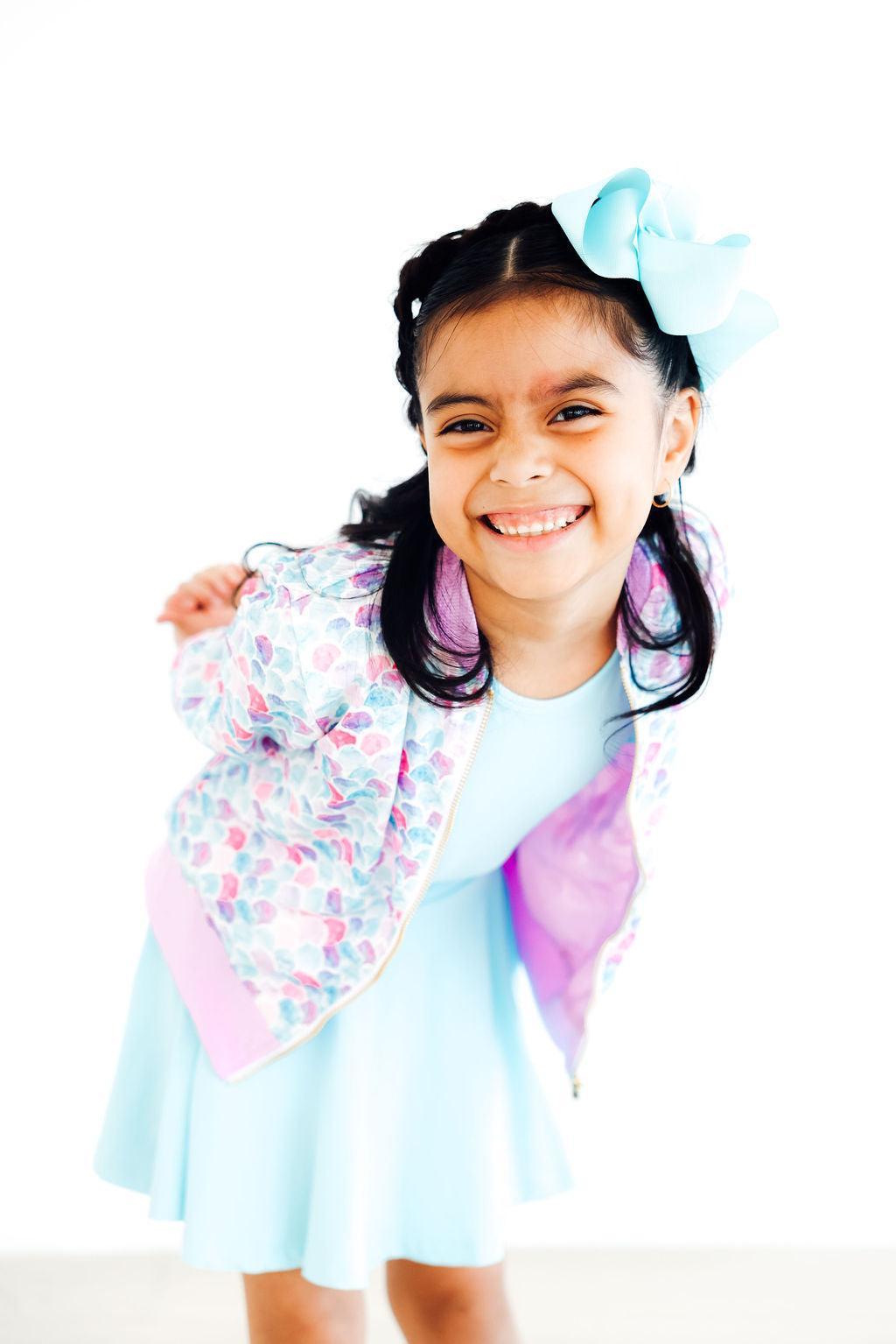 Mermaid Scales Satin Jacket 3
